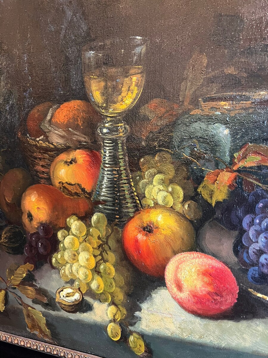 Cornelis Terlouw (1890–1948), still life, oil on canvas, early 20th century