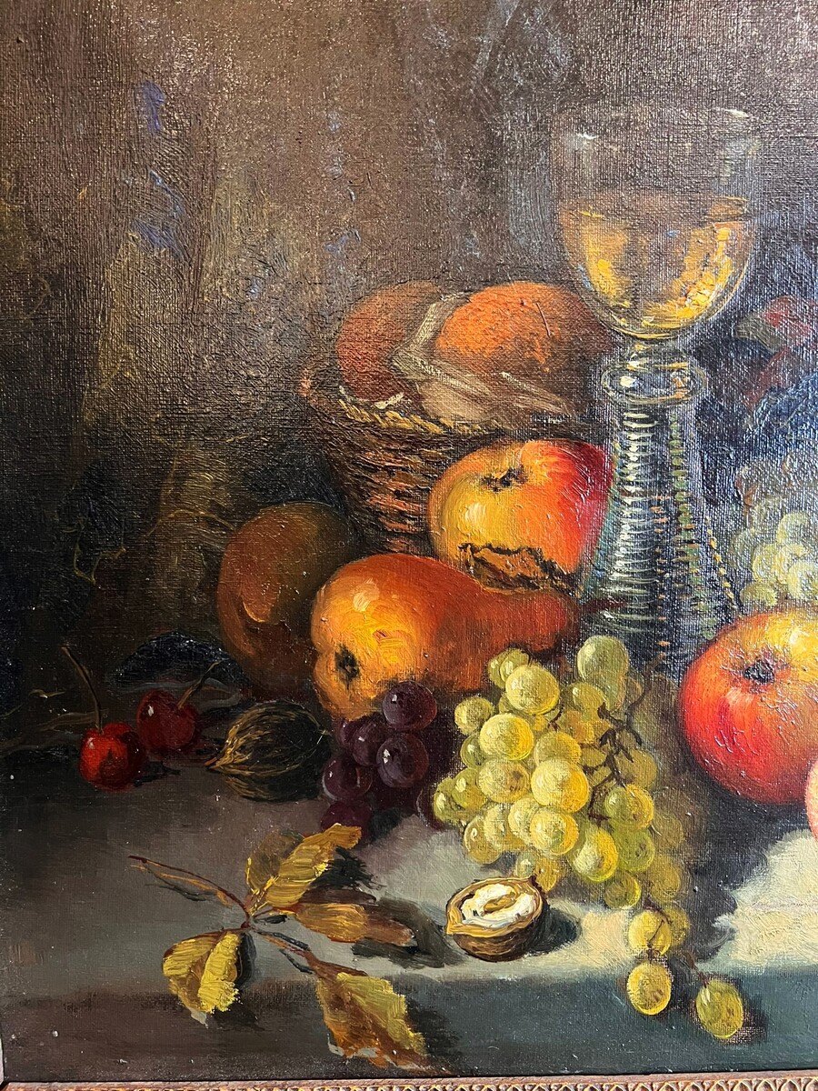 Cornelis Terlouw (1890–1948), still life, oil on canvas, early 20th century