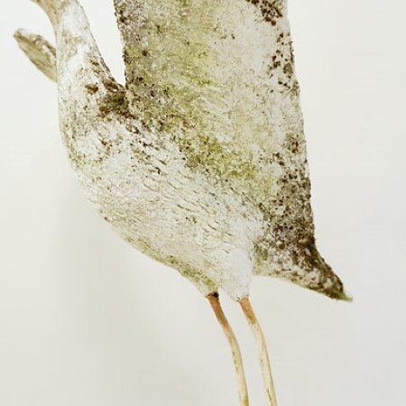 Decorative Outdoor Heron Sculpture 