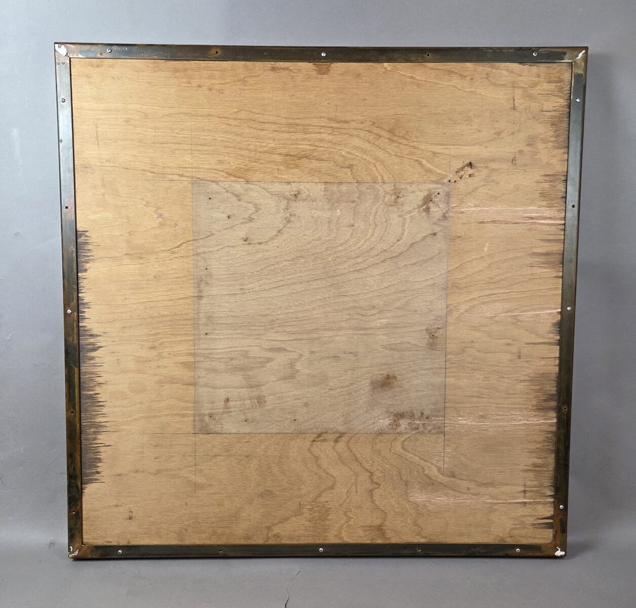 Decorative panel adorned with antique printing letters. 2 pieces available.