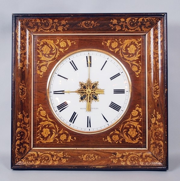 Early 19th C. rosewood clock