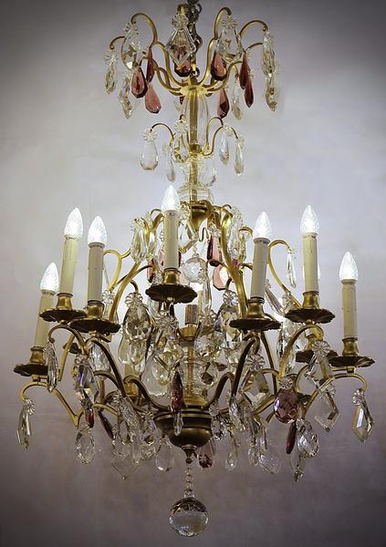 Early 20th C. Pendant Chandelier 