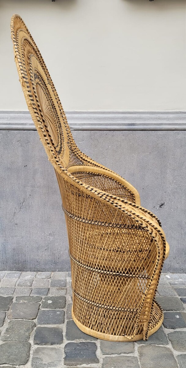Emmanuelle wicker armchair - perfect condition