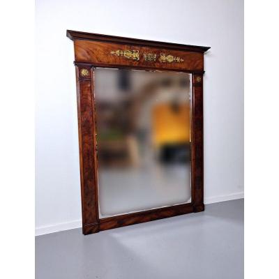 Empire mahogany mirror