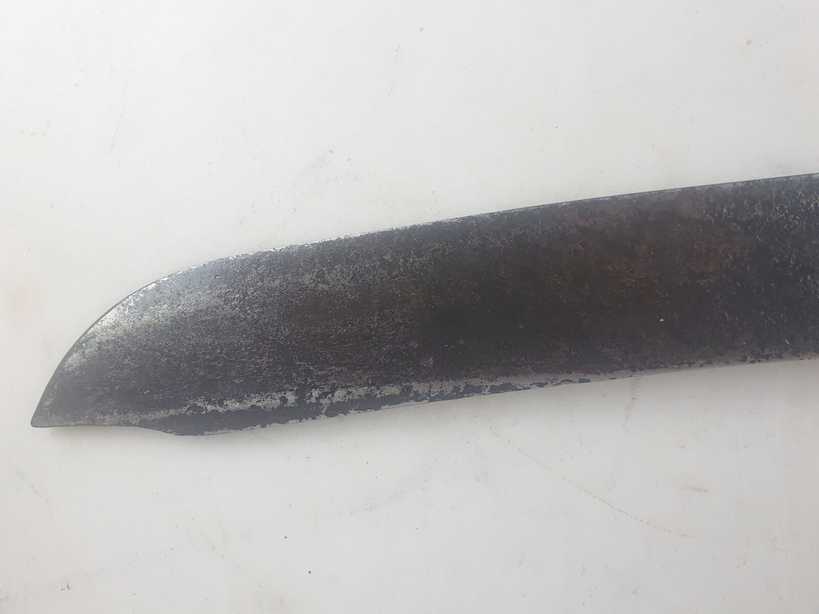 Fauchon, wide 49 cm blade with slight curvature