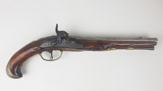 Flintlock pistol, fired around 1825