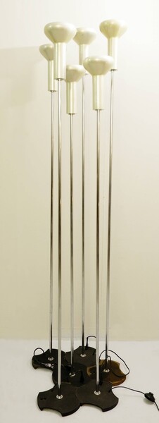 Floor lamps model 1074 by Gino Sarfati for Arteluce