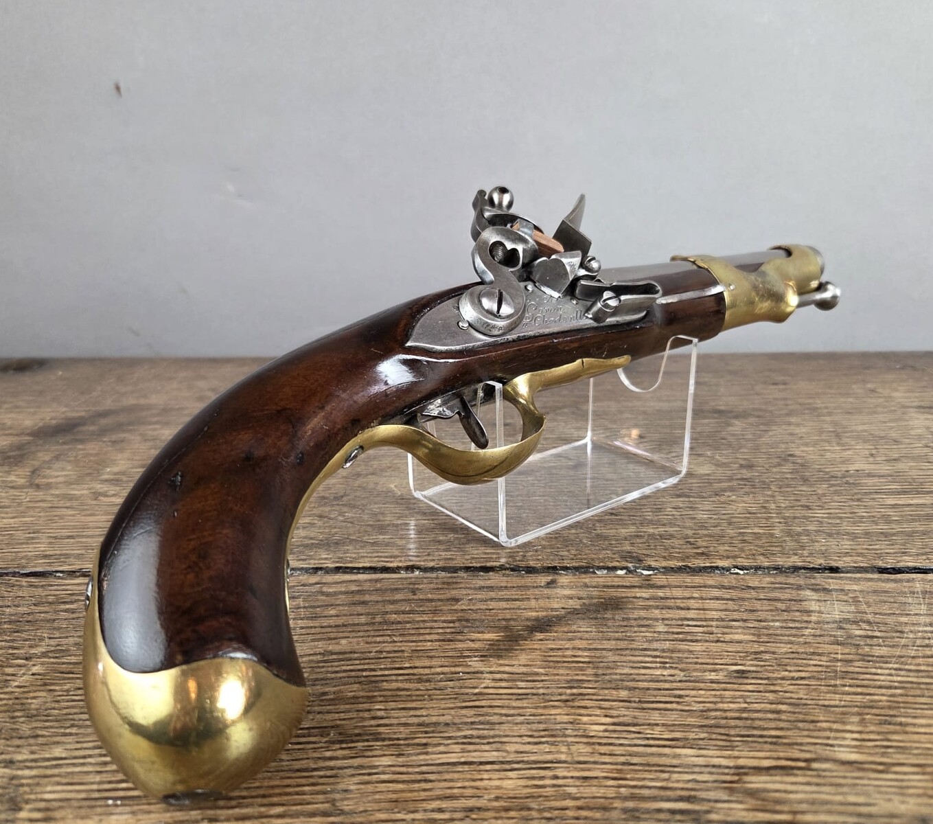 French cavalry pistol, model 1763-1766