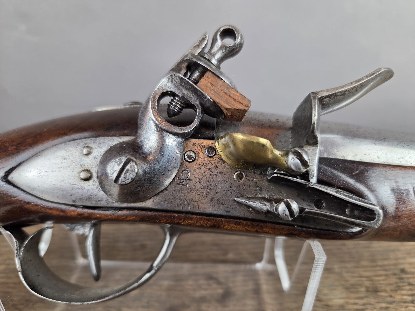 French cavalry pistol, model An 2, revolutionary manufacture