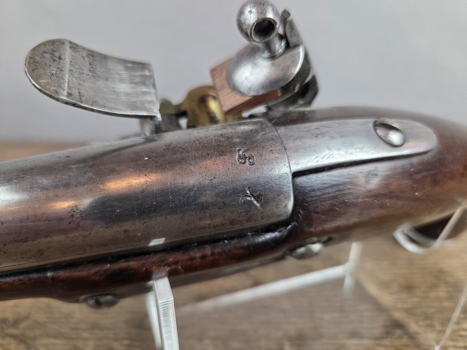 French cavalry pistol, model An 2, revolutionary manufacture