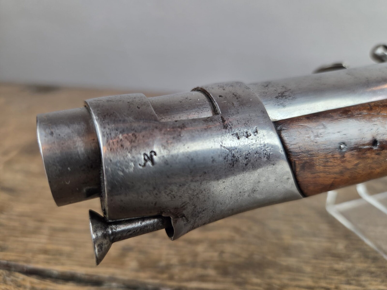 French cavalry pistol, model An 2, revolutionary manufacture