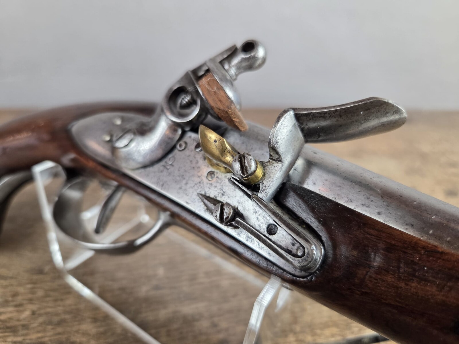 French cavalry pistol, model An 2, revolutionary manufacture