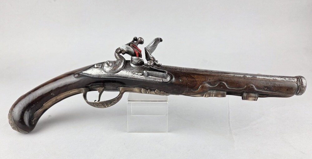 French flintlock pistol, circa 1730