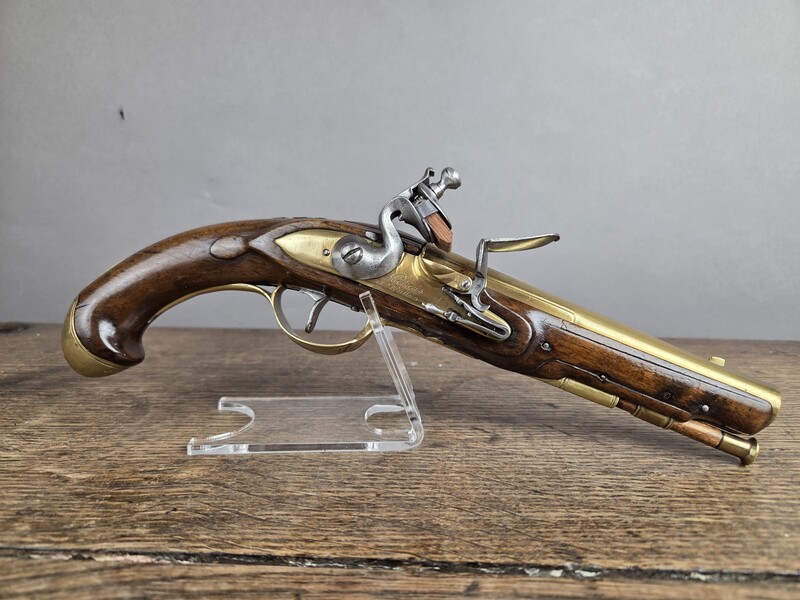 French naval officer's pistol, circa 1770