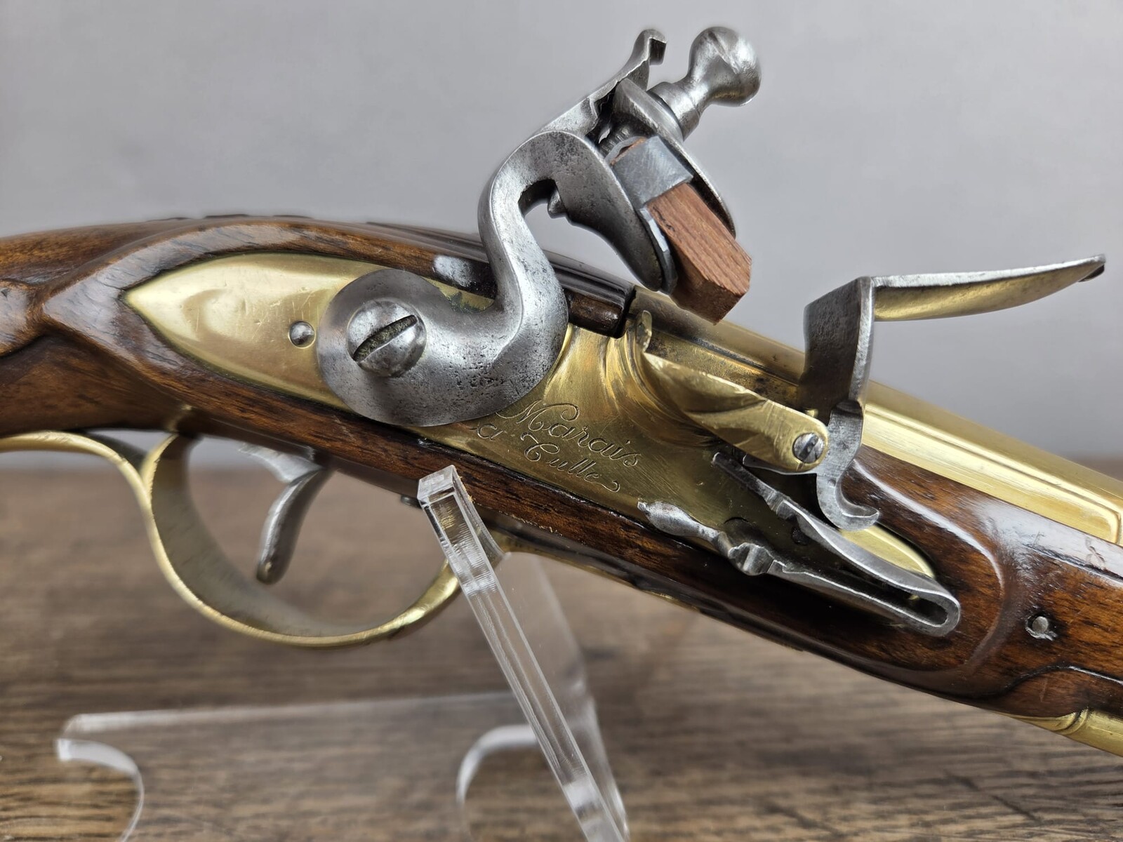 French naval officer's pistol, circa 1770