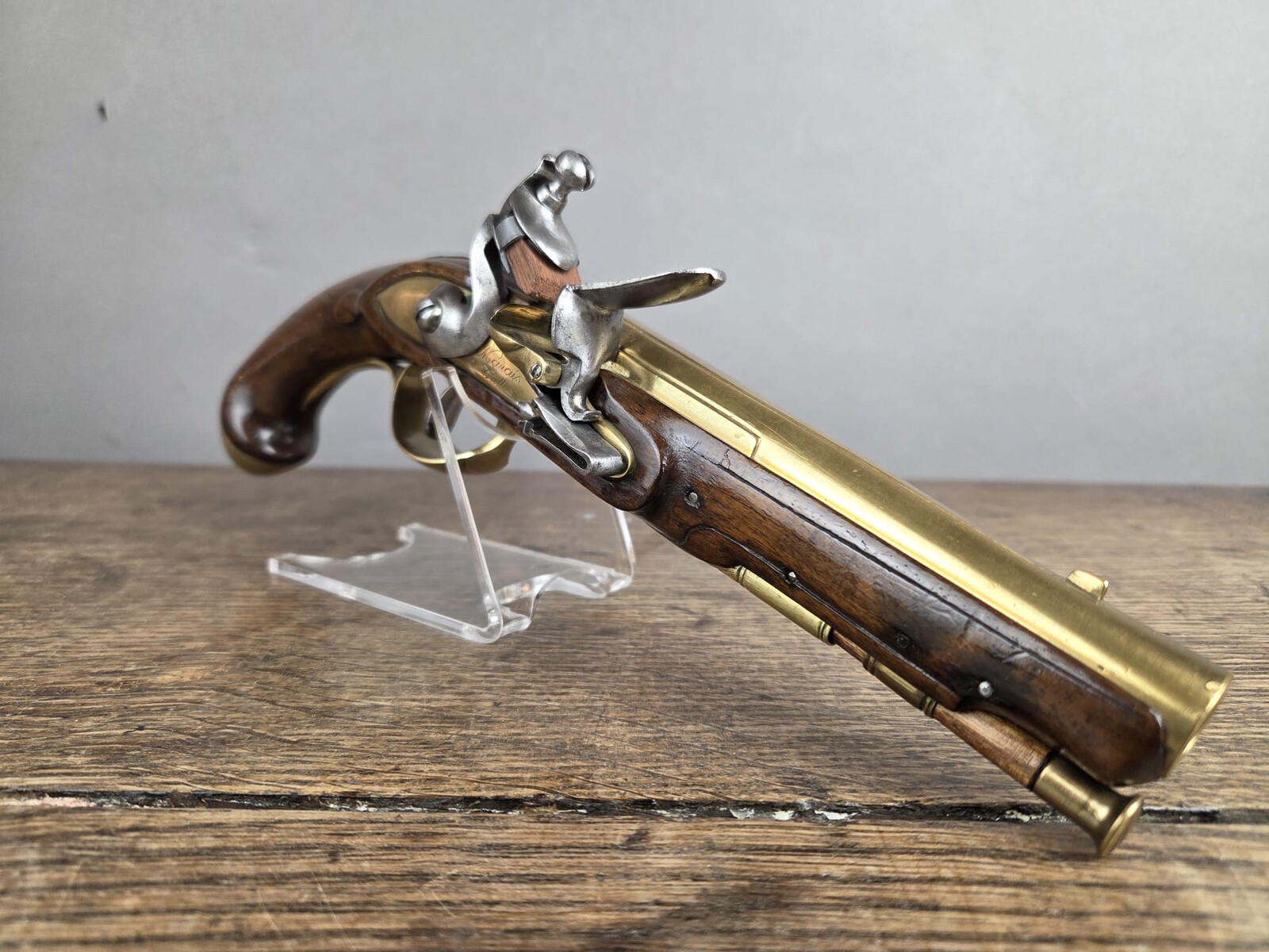 French naval officer's pistol, circa 1770