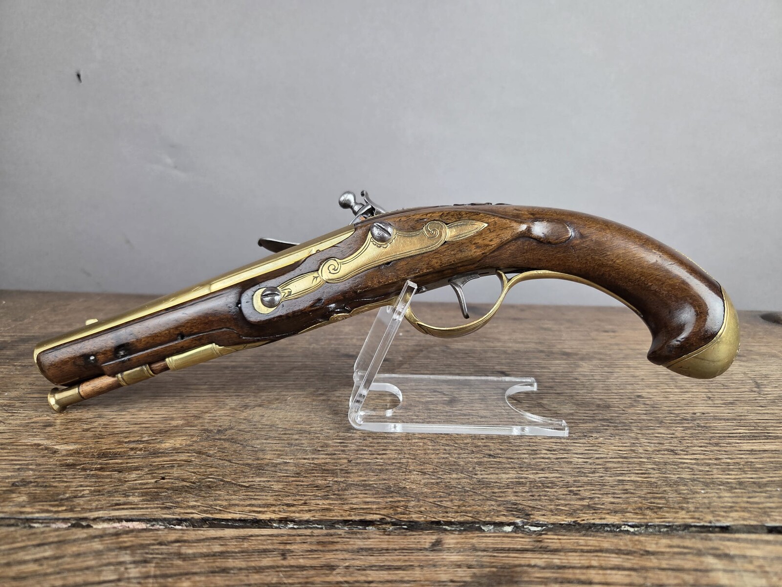 French naval officer's pistol, circa 1770