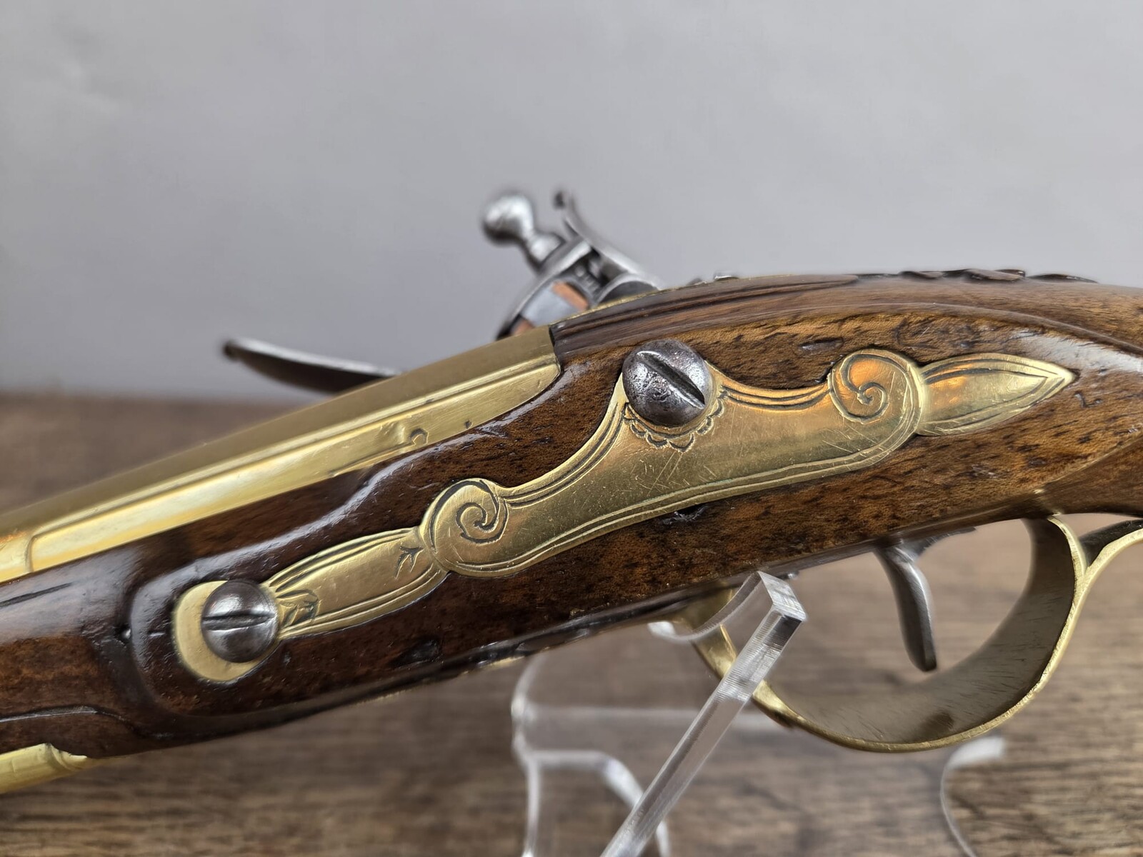 French naval officer's pistol, circa 1770