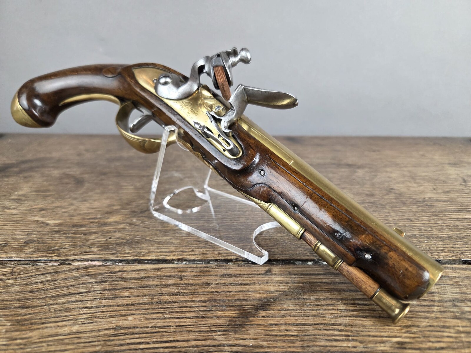 French naval officer's pistol, circa 1770