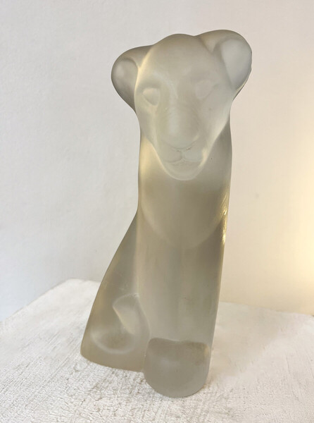 Frosted Glass Sculpture 