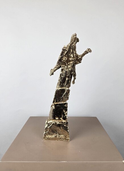 Gilt bronze sculpture 