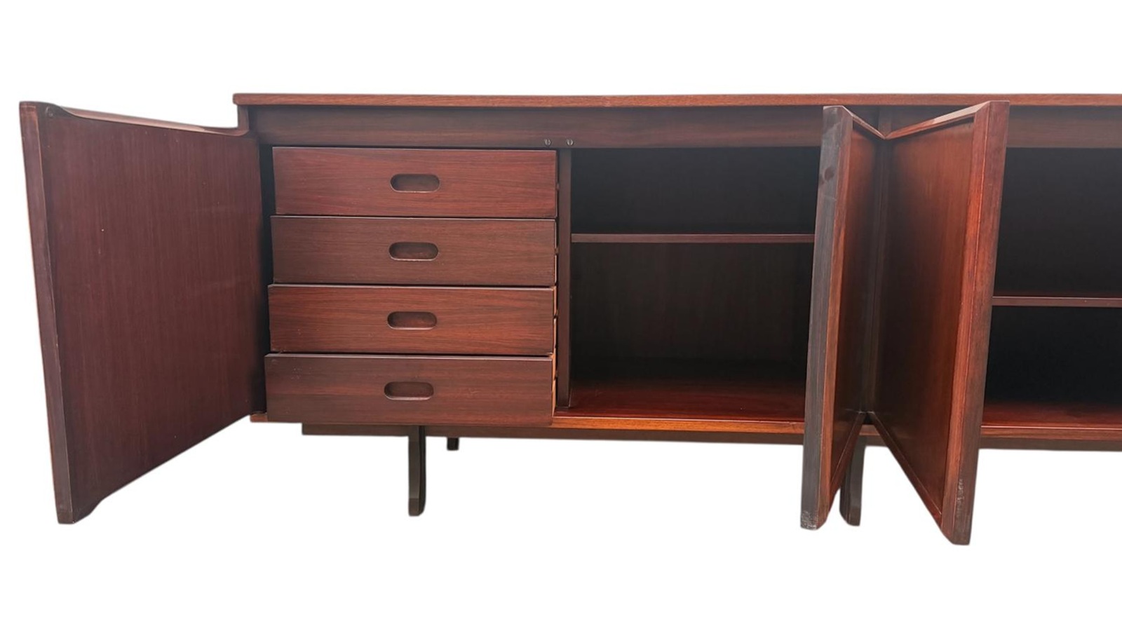 Giovanni Ausenda, Enfilade 4 rosewood door, circa 1960