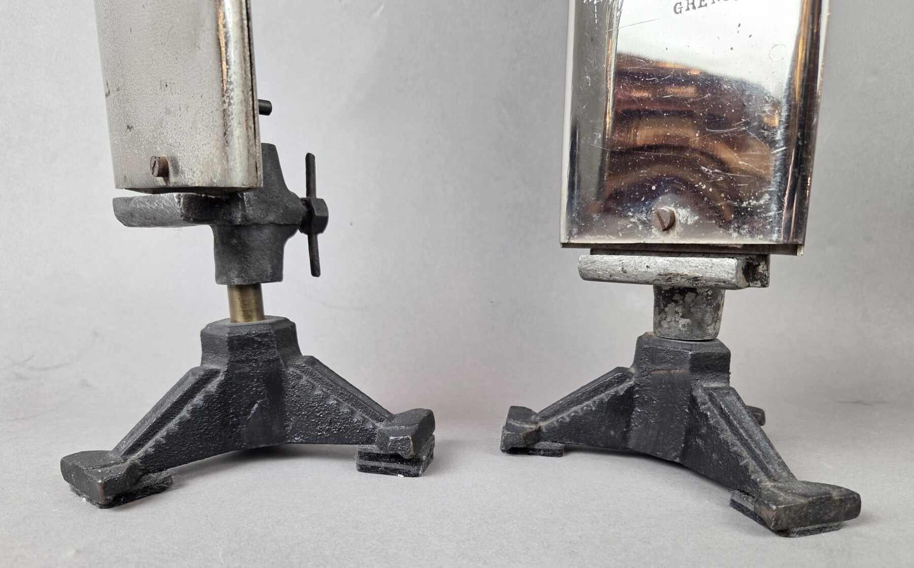 Glovemaker's tools, pair of glove warmers