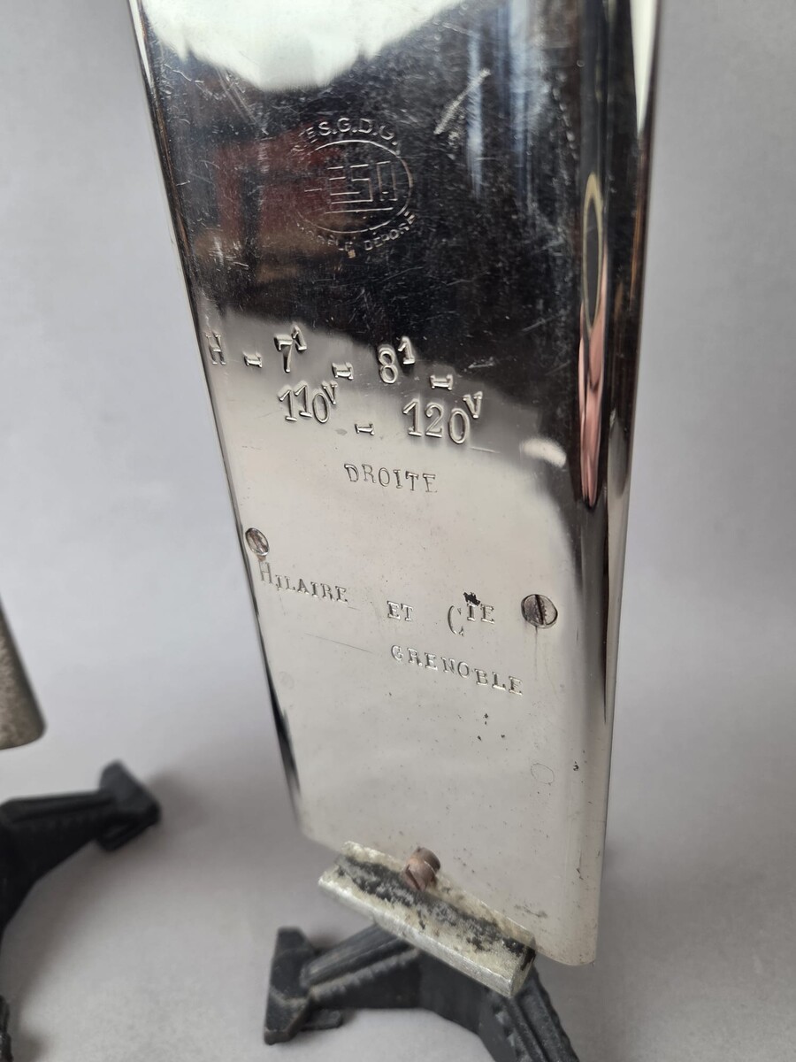 Glovemaker's tools, pair of glove warmers