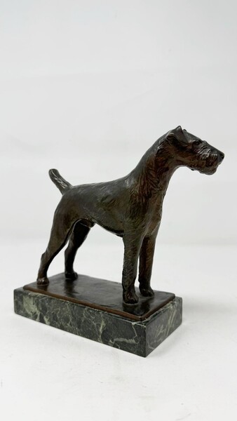 H. WIRZING, bronze with brown patina, Goldenbeck founder, Germany around 1930