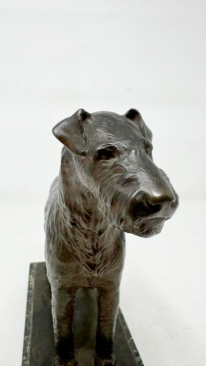 H. WIRZING, bronze with brown patina, Goldenbeck founder, Germany around 1930