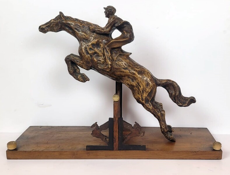 Horse jumping trophy - early 20th century