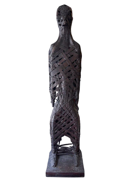 Iron Sculpture By Robert Michiels, Belgium, 1960s