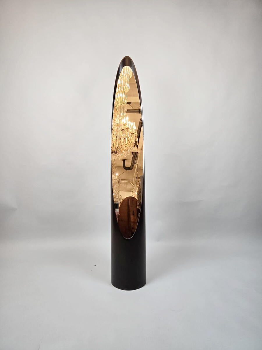 Italian black lipstick mirror – 1970s