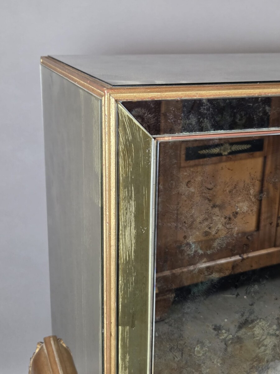 Italian mirror dresser, circa 1970