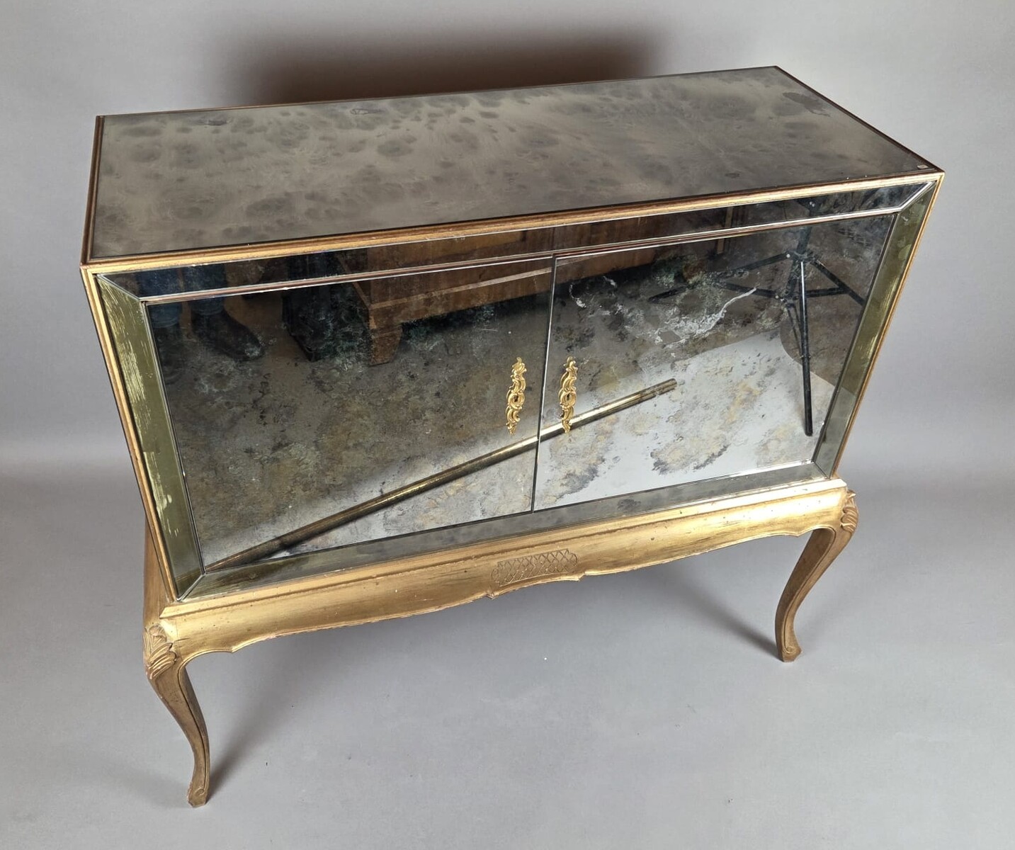 Italian mirror dresser, circa 1970