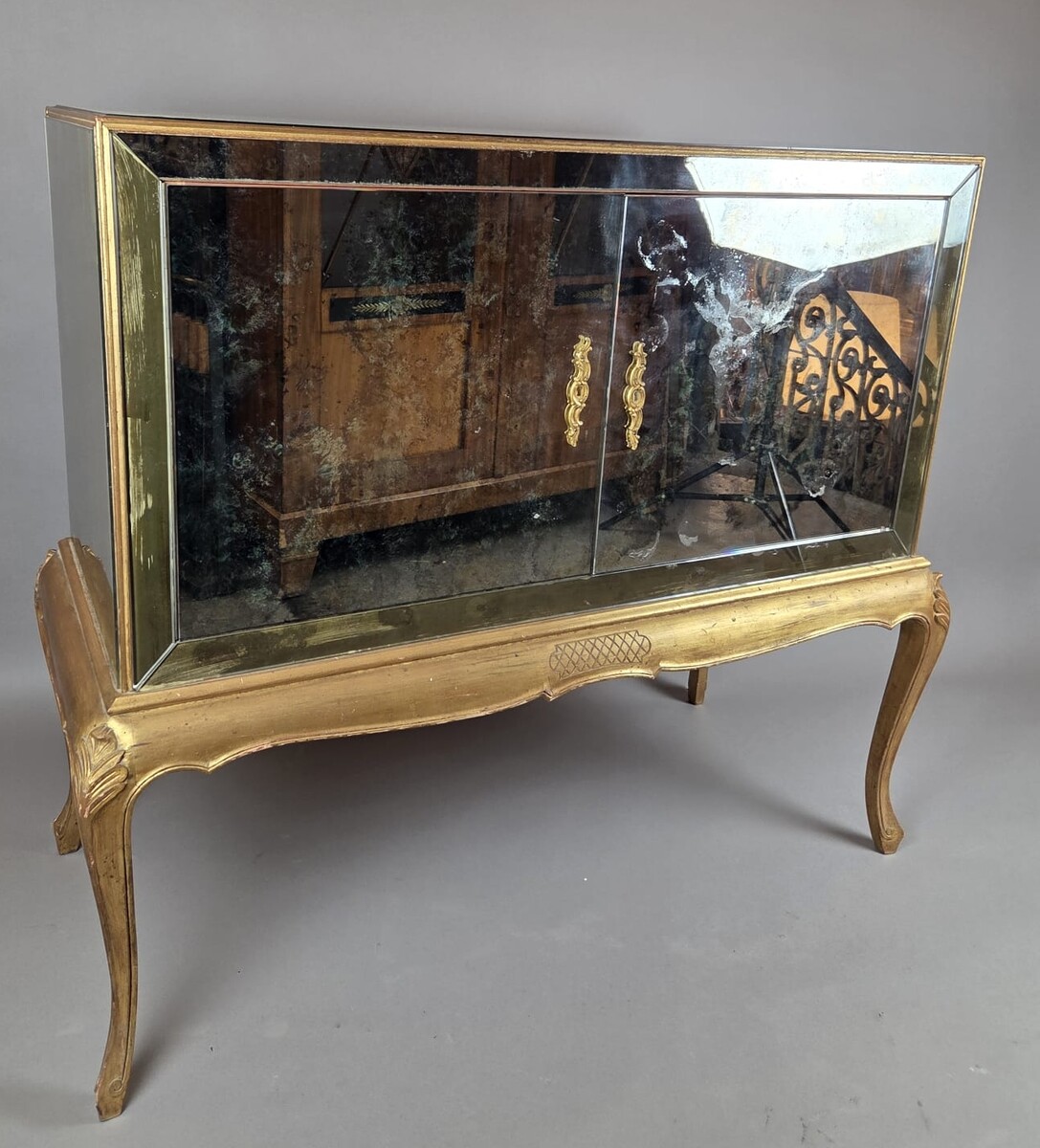 Italian mirror dresser, circa 1970