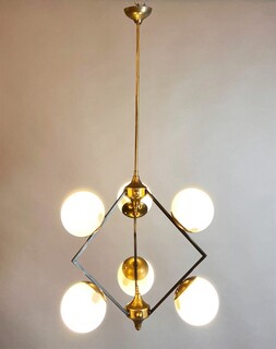 Italian pendant lamp, 1960s