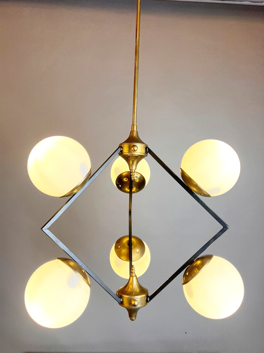 Italian pendant lamp, 1960s