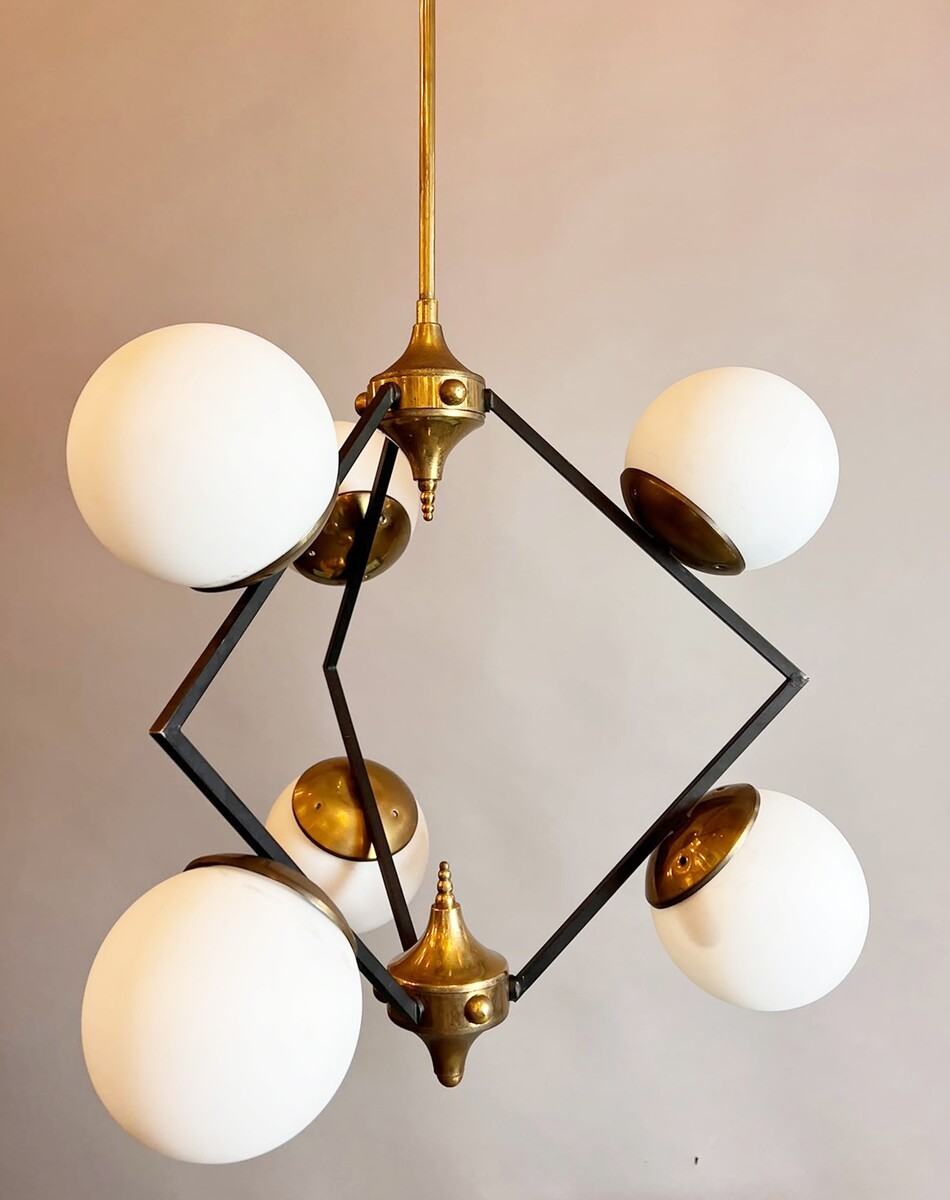 Italian pendant lamp, 1960s
