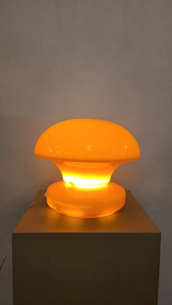 Lampe champignon orange – Années 1970