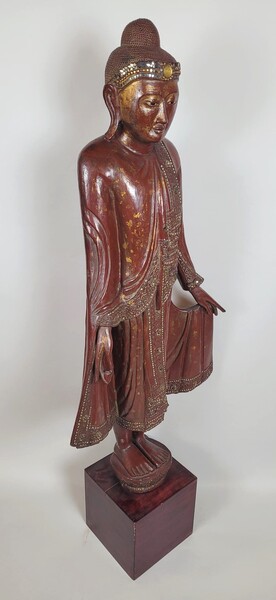 Large Burmese Buddha - late 19th century