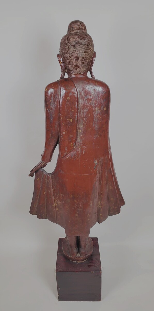 Large Burmese Buddha - late 19th century