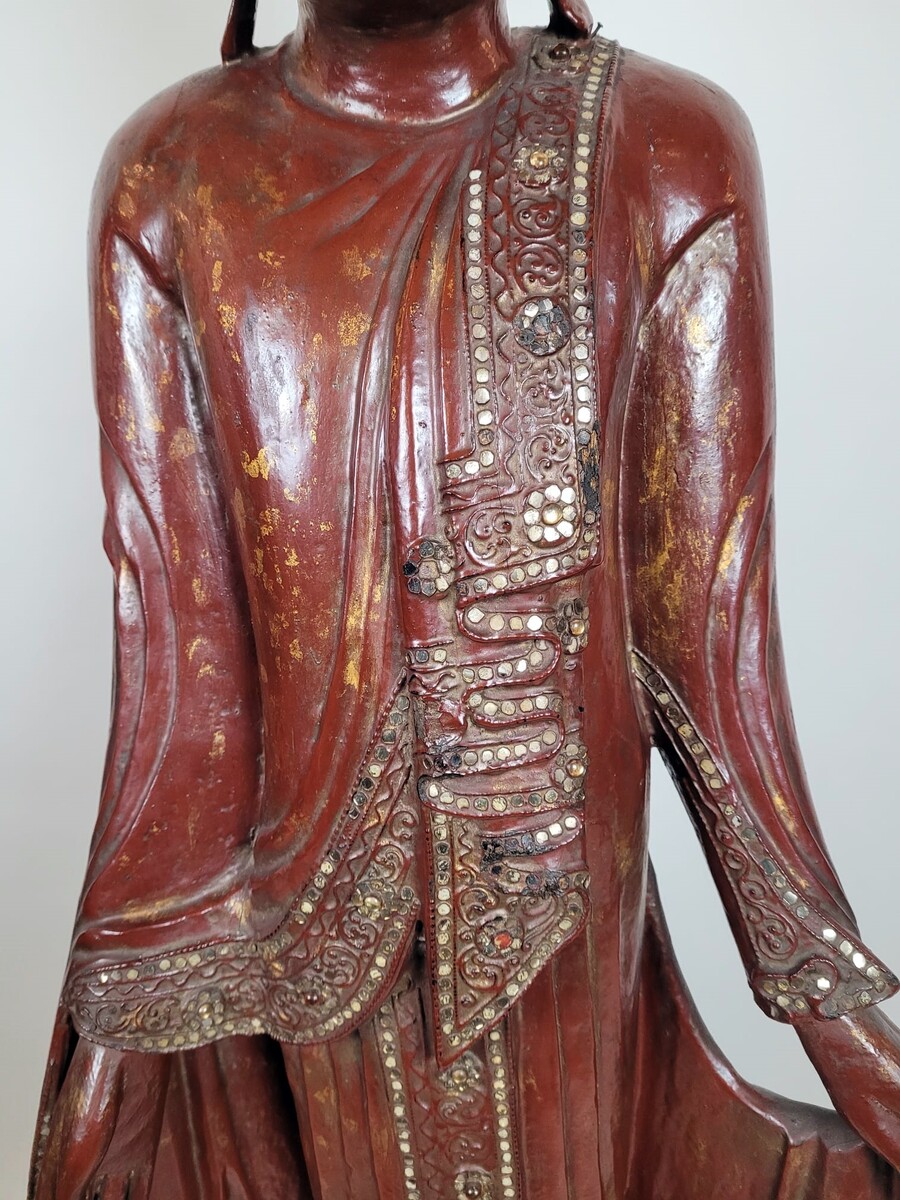 Large Burmese Buddha - late 19th century