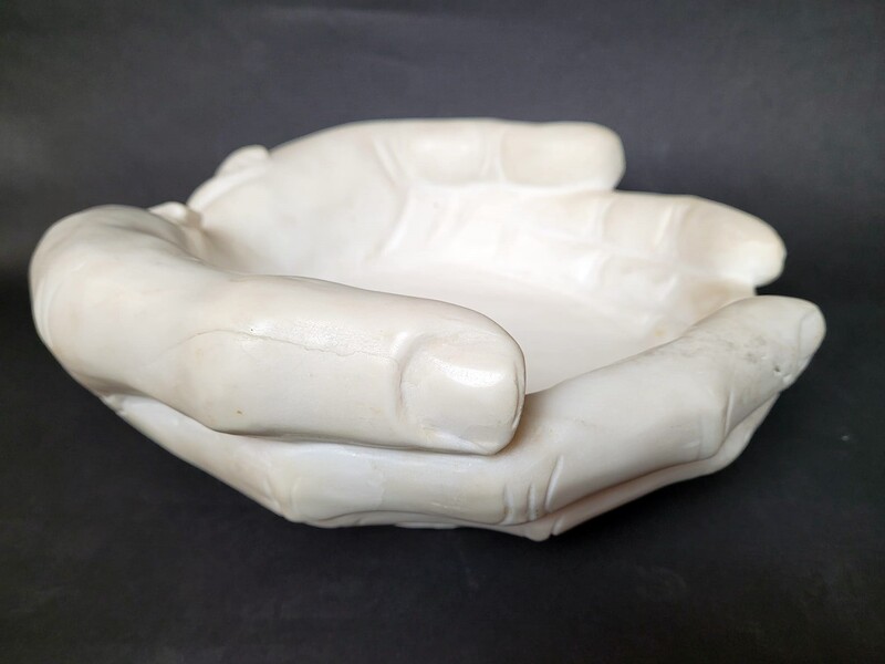 Large marble stoup