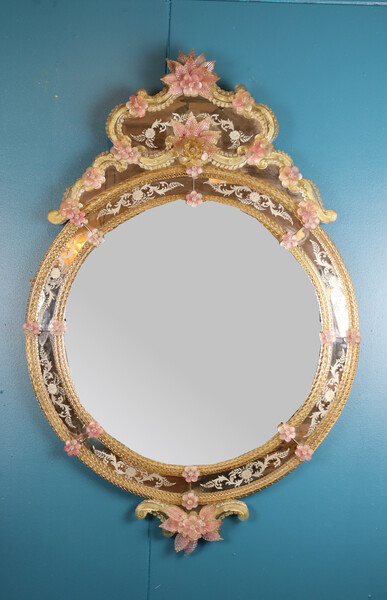 Large Murano mirror