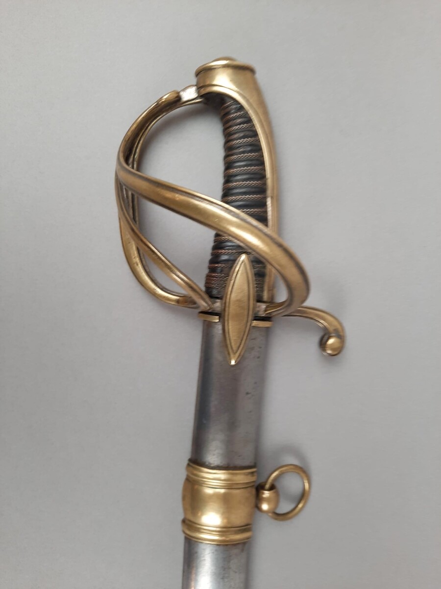 Light cavalry officer's saber, type An 9, 1st Empire
