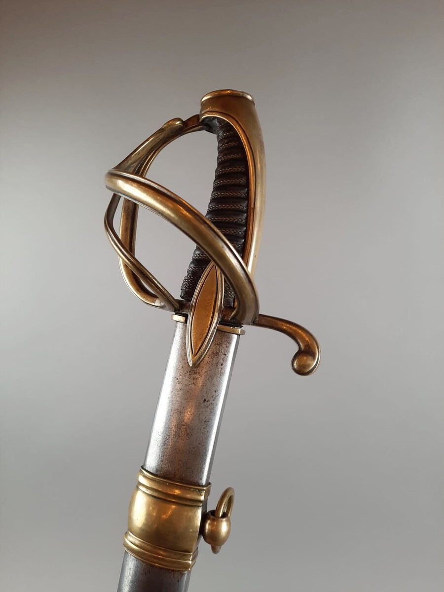 Light cavalry officer's saber, type An 9, 1st Empire