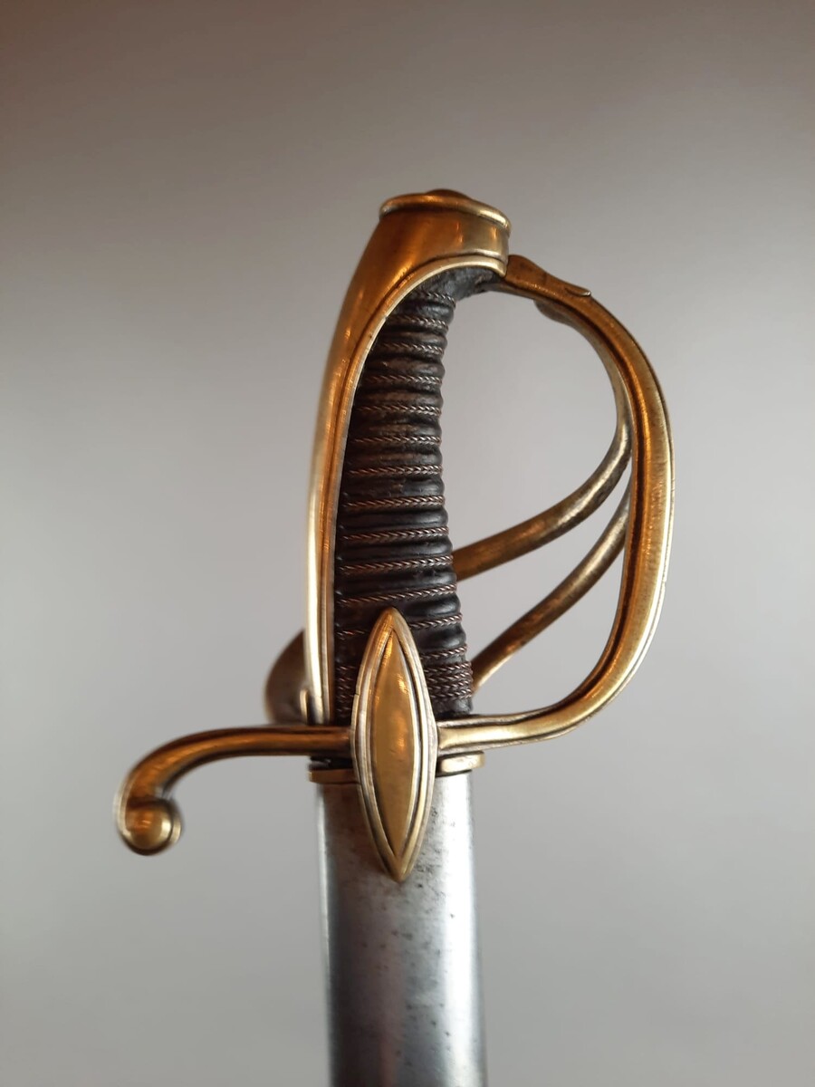 Light cavalry officer's saber, type An 9, 1st Empire