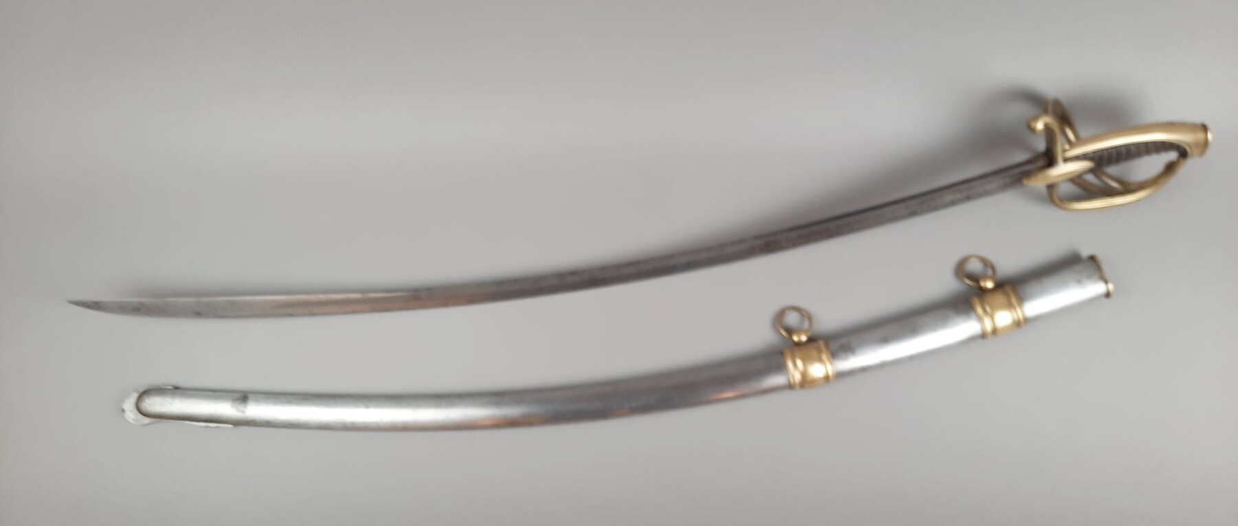 Light cavalry officer's saber, type An 9, 1st Empire