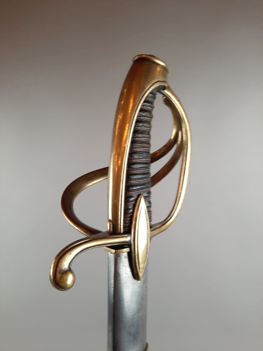 Light cavalry officer's saber, type An 9, 1st Empire